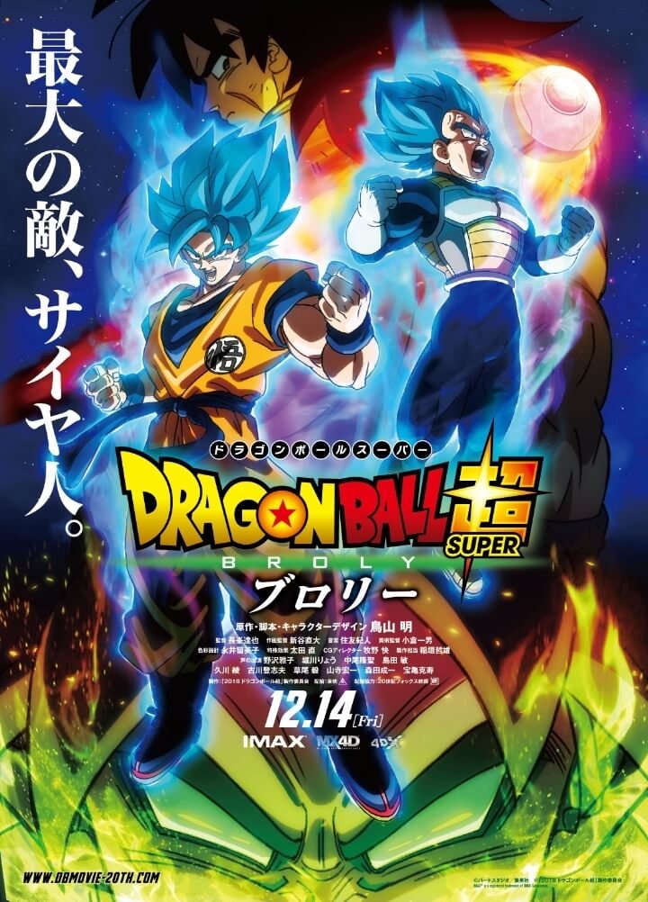 Dragon Ball Super: Novo filme é anunciado para 2022