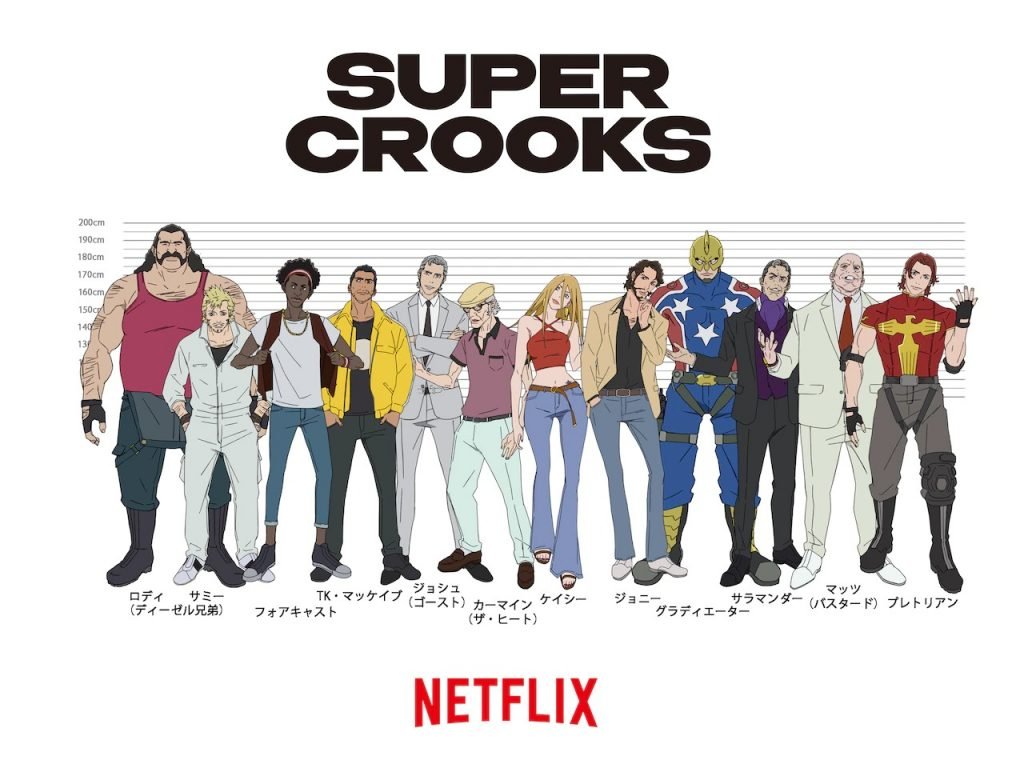 Super Crooks – 1º Imagem e mais informações sobre o anime baseado na HQ - Manga  Livre RS