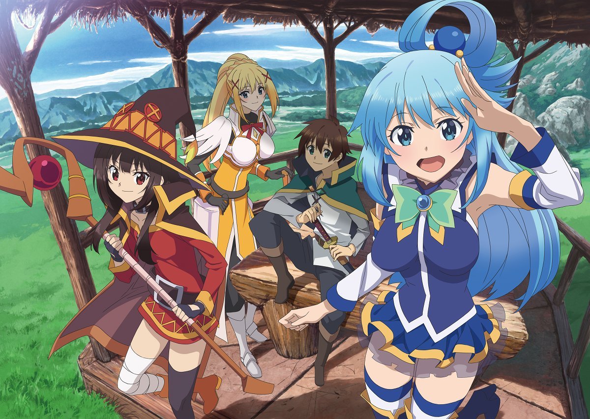 KonoSuba – Anunciada 3º temporada do anime - Manga Livre RS