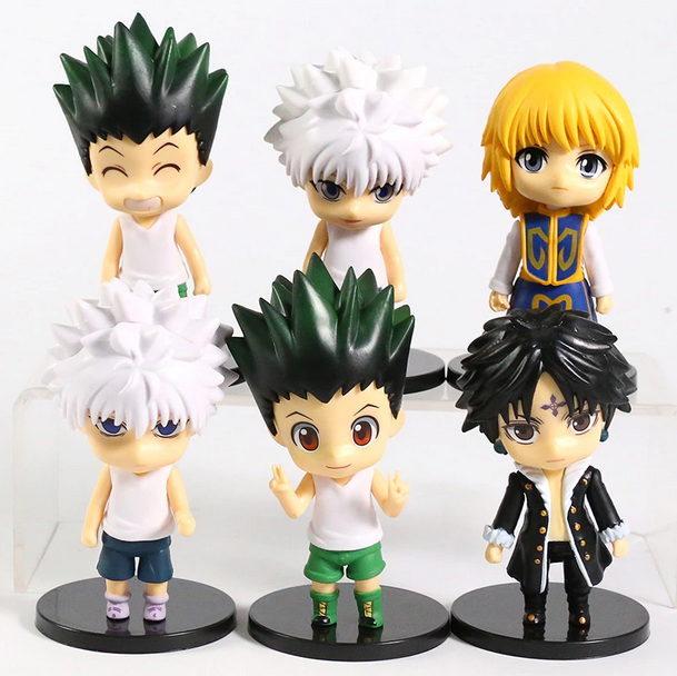 Action Figure Killua Zoldyck Miniatura: Hunter x Hunter Anime