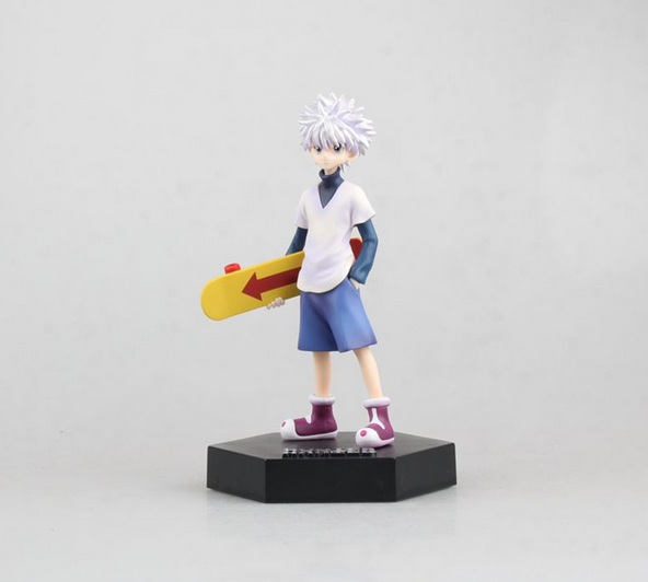 Action Figure Killua Zoldyck Miniatura: Hunter x Hunter Anime