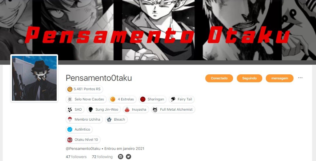 Perfil do seu Jeito Manga Livre rs