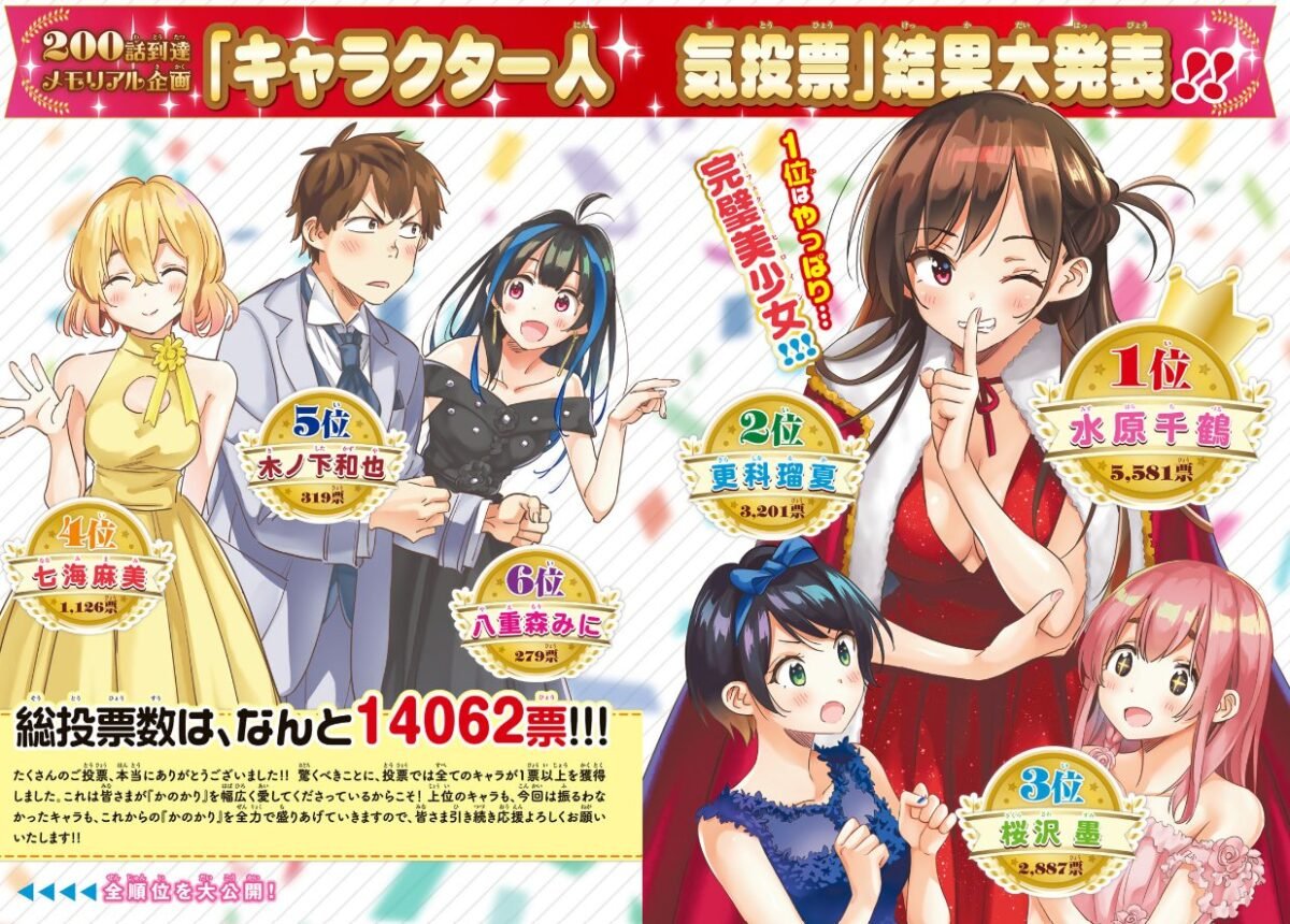 Kanojo, Okarishimasu terá jogo crossover com personagens de outras