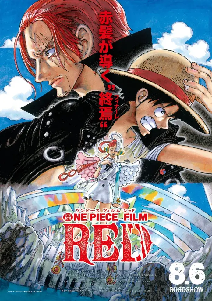 One Piece Film Red – Novo visual de Luffy foi revelado - Manga Livre RS