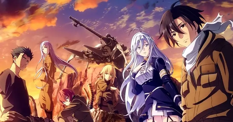 Soldado de garota de anime na 2ª guerra mundial