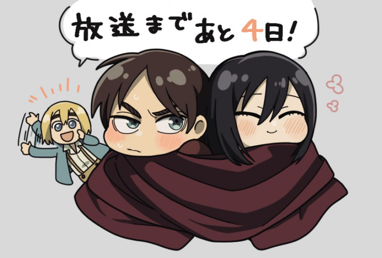 Attack on Titan continua contagem regressiva com Eren e Mikasa - Manga  Livre RS