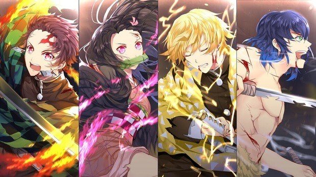 Junção entre 3 revistas formam ilustração incrível de Kimetsu no Yaiba -  Manga Livre RS