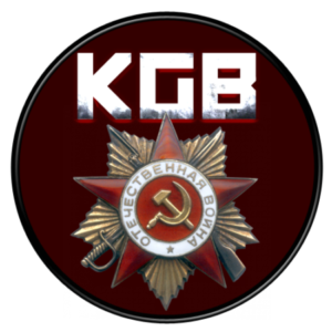 Logotipo do grupo de KGB (Comitê de Segurança do Manga Livre kkk).